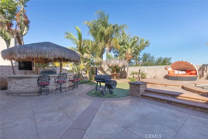 Spacious backyard oasis perfect for entertaining.