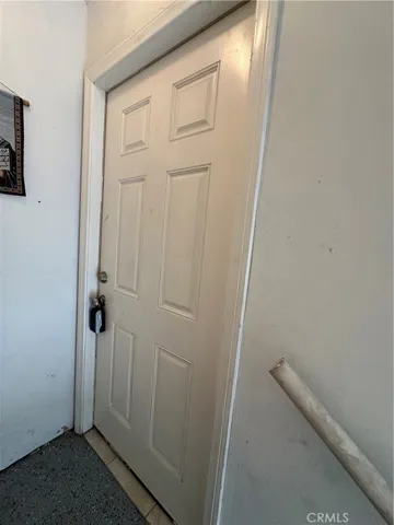 Entry Door to Upstairs Apartment 8838 La Salle