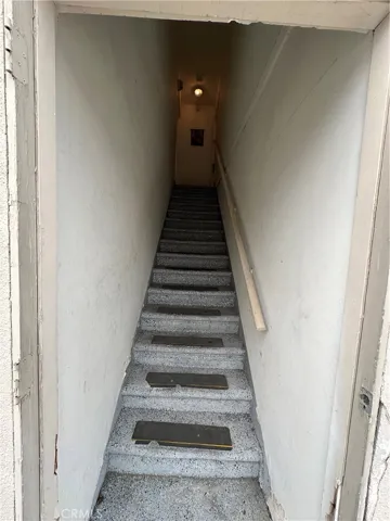 Stairway to Upstairs Apartment 8838 La Salle