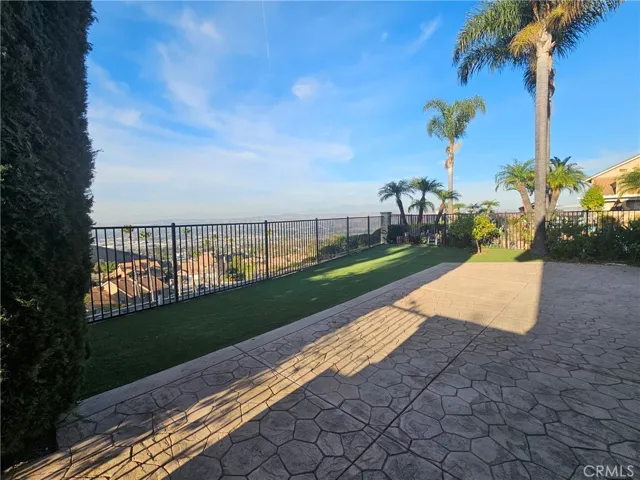 Back patio view