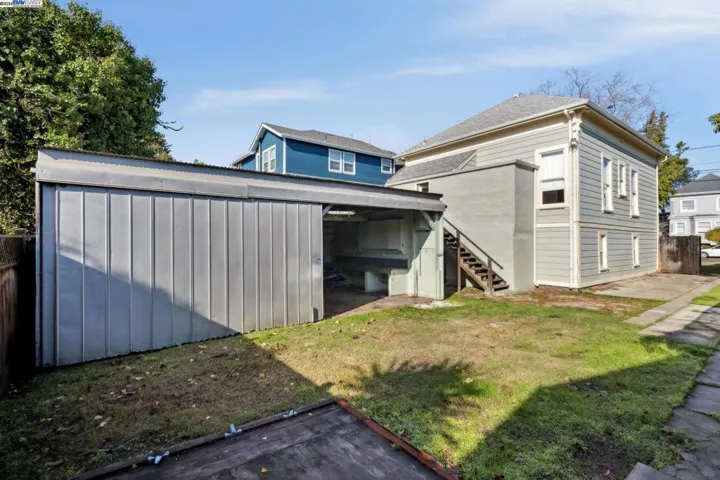 Back of the Property