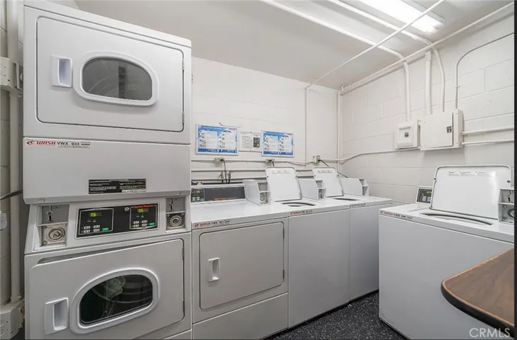 Community laundry a short walk from your condo.