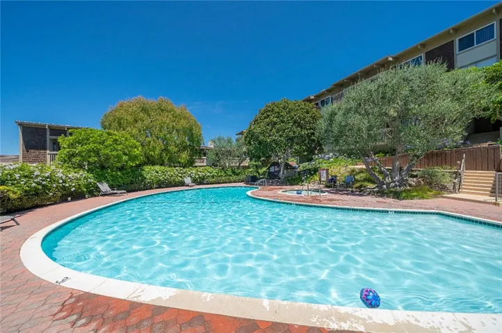One of two pools