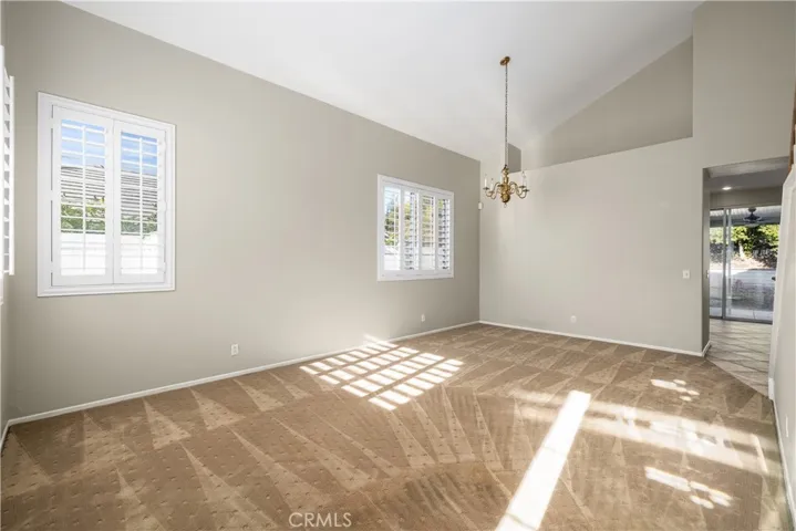 Formal Living view at entry