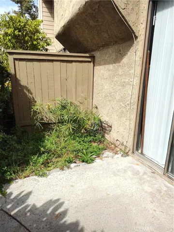 Outdoor back patio (different angle)