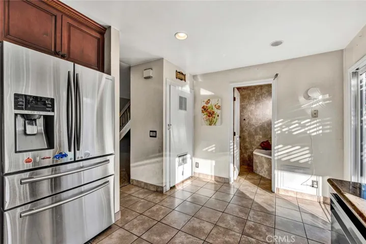 Extra space for potential kitchen table or pantry area