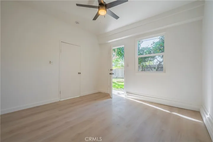Bonus room located in the back of the garage.