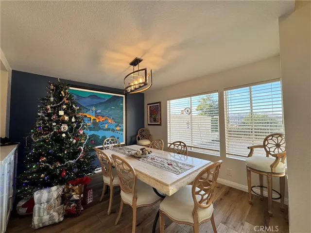Formal dining with view of the back yard!