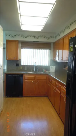 View into kitchen from hallway.