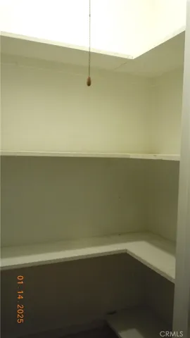 Second storage closet in hallway.