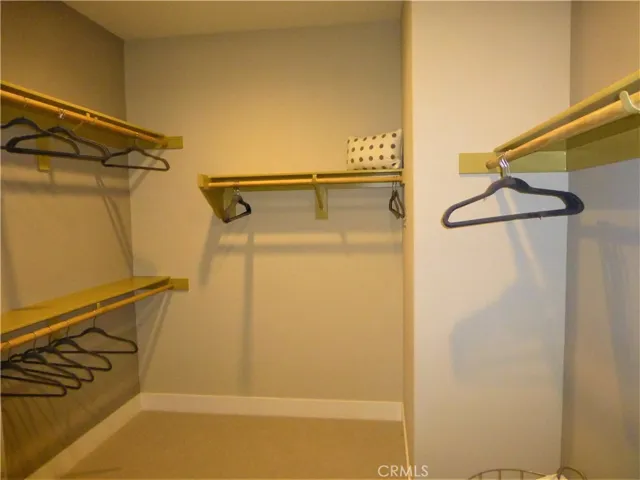 These are photos of the model home so you can have an idea of what to do with it. Master Bedroom Walk-In Closet.