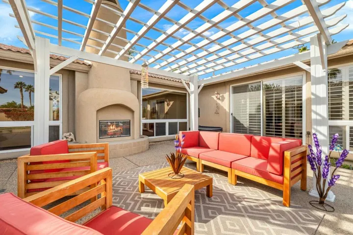 Gazebo with Outdoor Fireplace