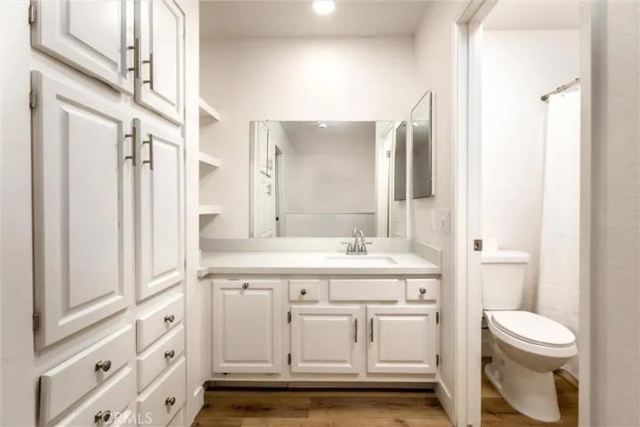 Remodeled bathroom and cabinetry