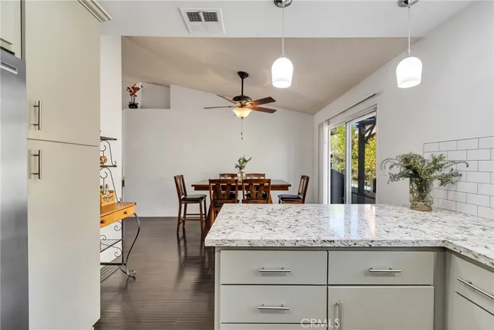 with canned and decorative pendant lights