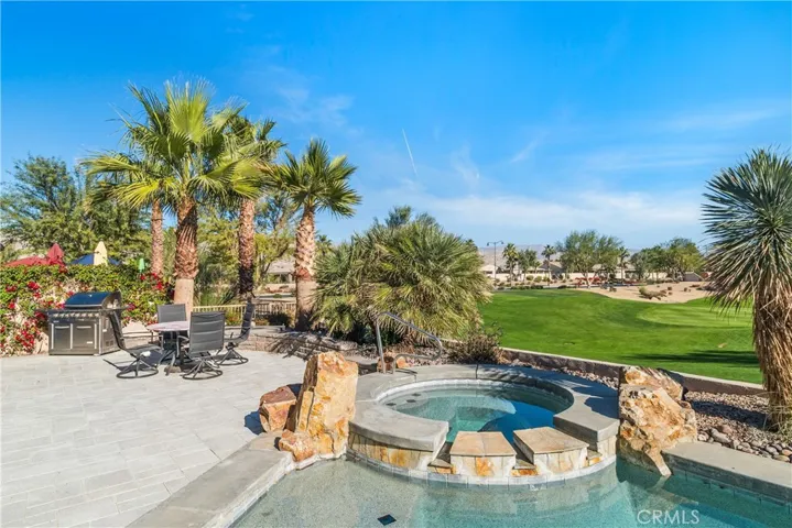 Enjoy your spa time loooking out at the 13th green and gold course.