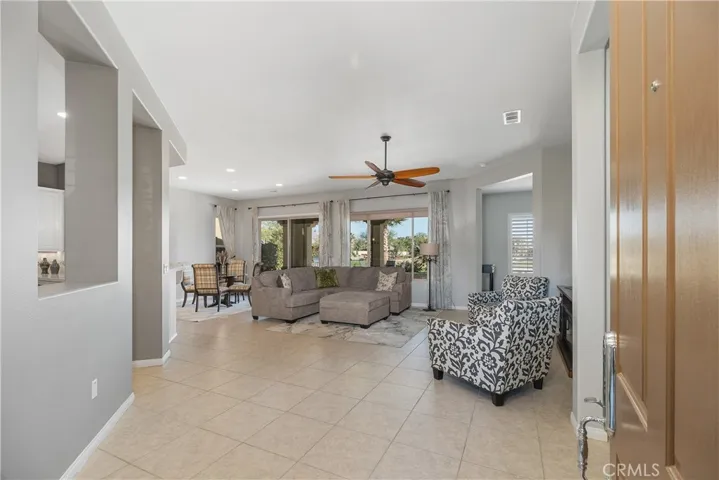 As you enter the home you have a nice foyer entrance showing the open concept floor pllan.