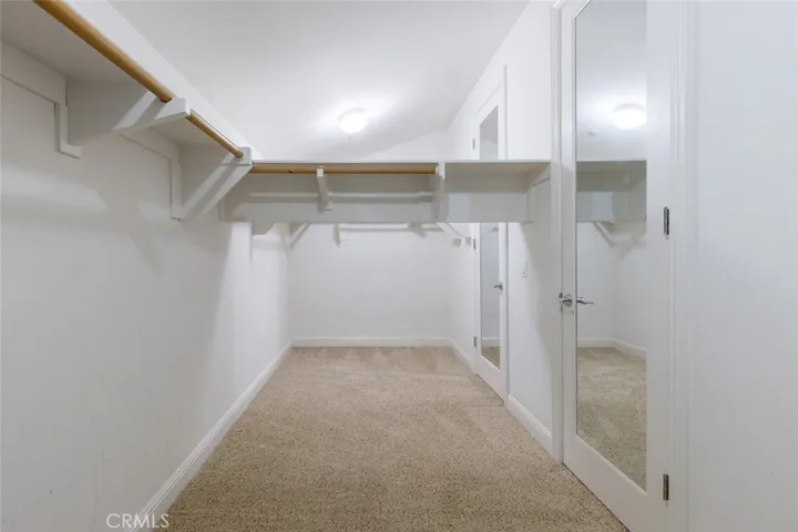 Large walk-in closet