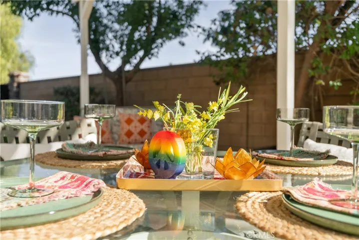 Great yard for entertaining