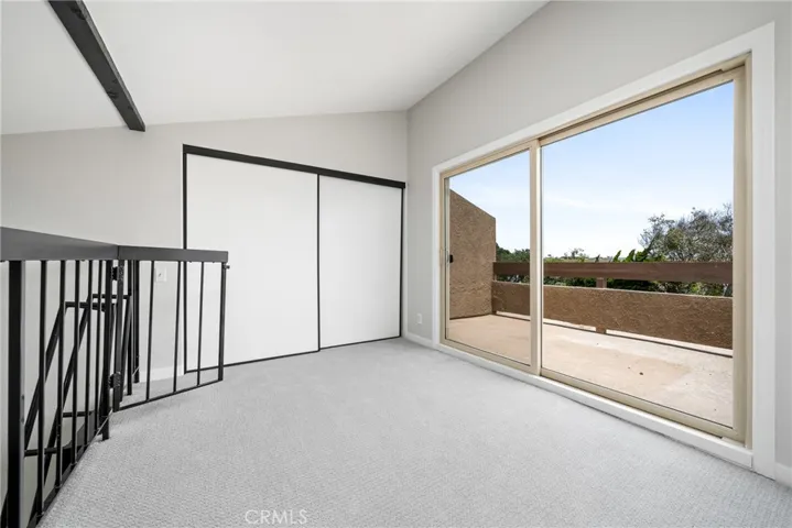 Loft before virtual staging!
