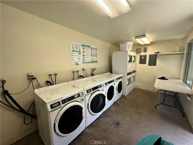 Close by for easy laundry days!
