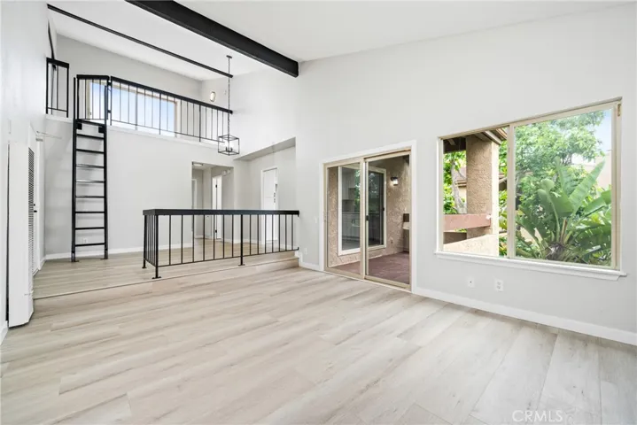 Family room before virtual staging!
