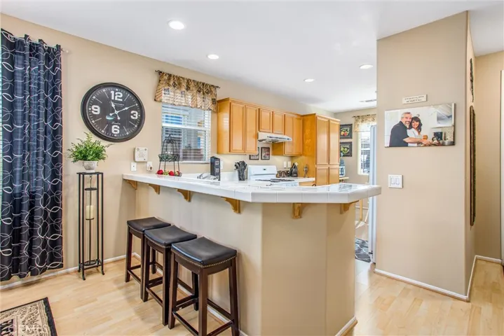 Side view of Kitchen