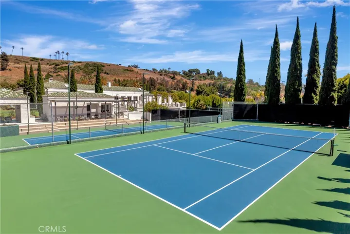 Marbella's Lighted Tennis Courts
