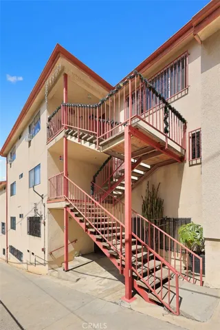 Side view of building