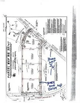 Parcel  Map  Park  and "WALK"  up the old  drive that  is  washed  out.  Do not  drive into the property
