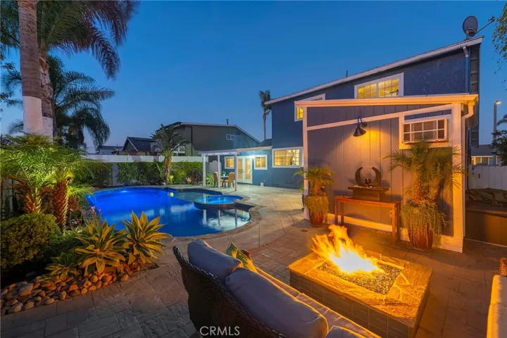 Oasis backyard