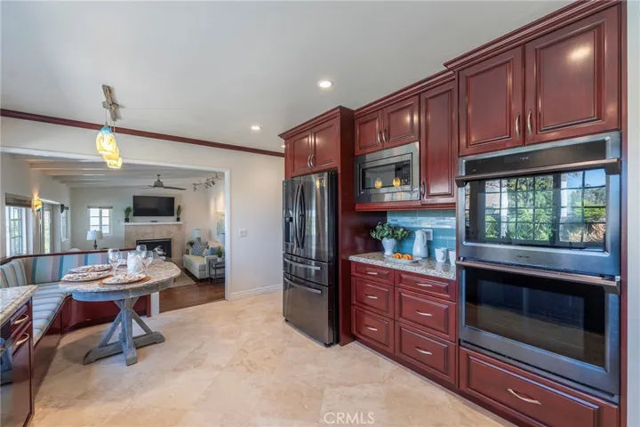 Remodeled kitchen
