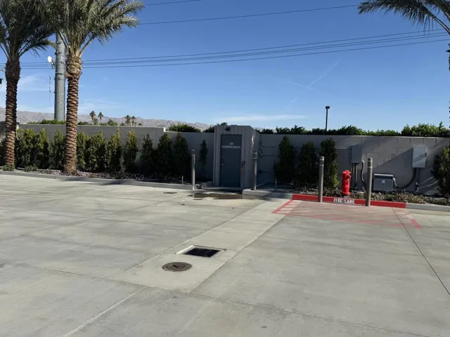 on site wash area