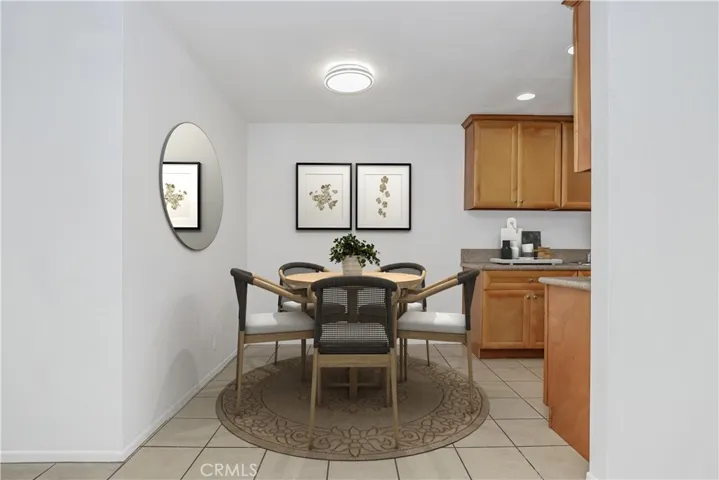 Virtually staged