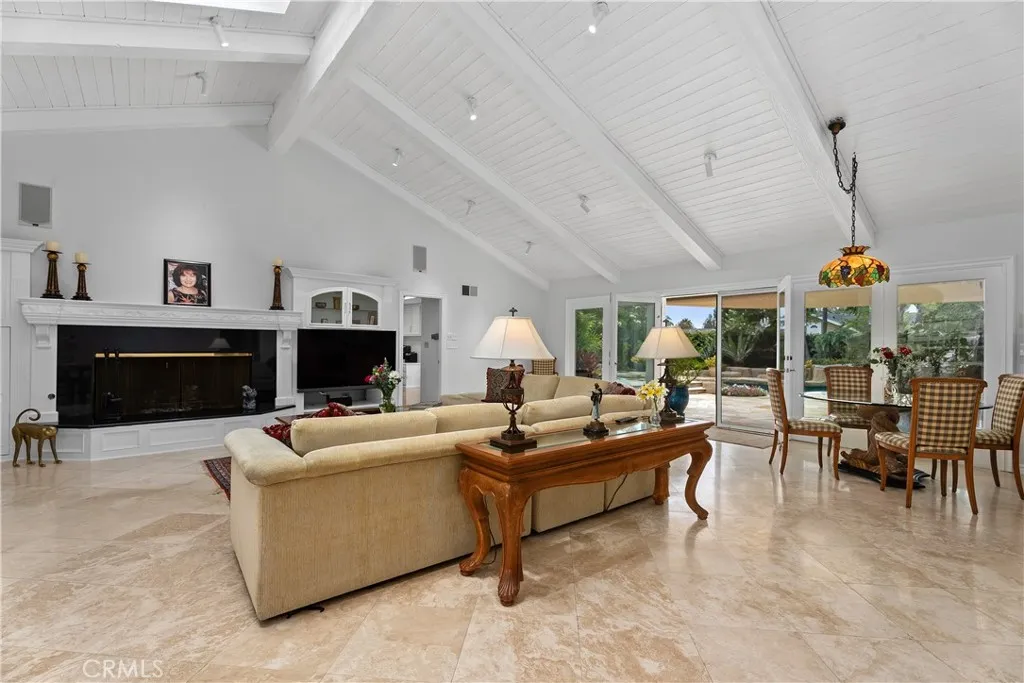 A huge family room