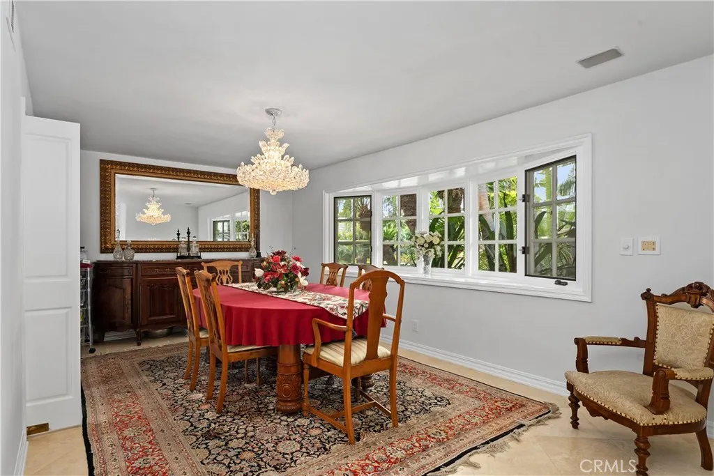 Large formal dining room