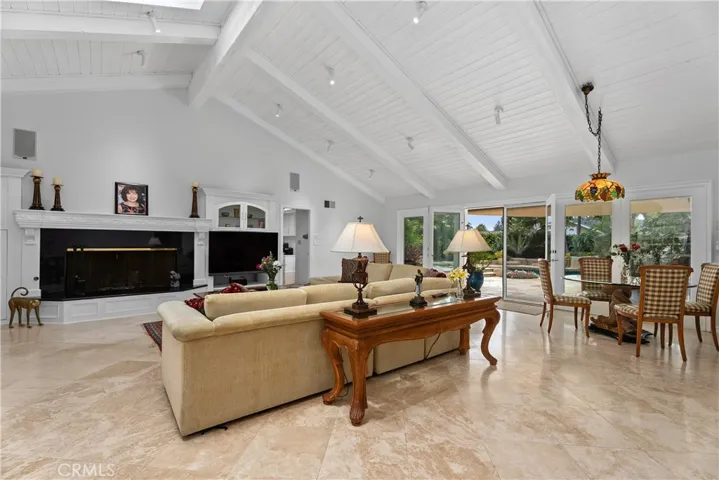 A huge family room