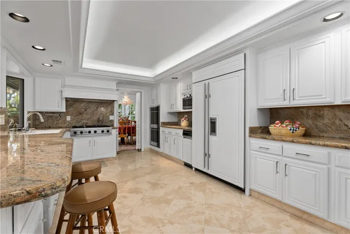 Gourmet chef's kitchen