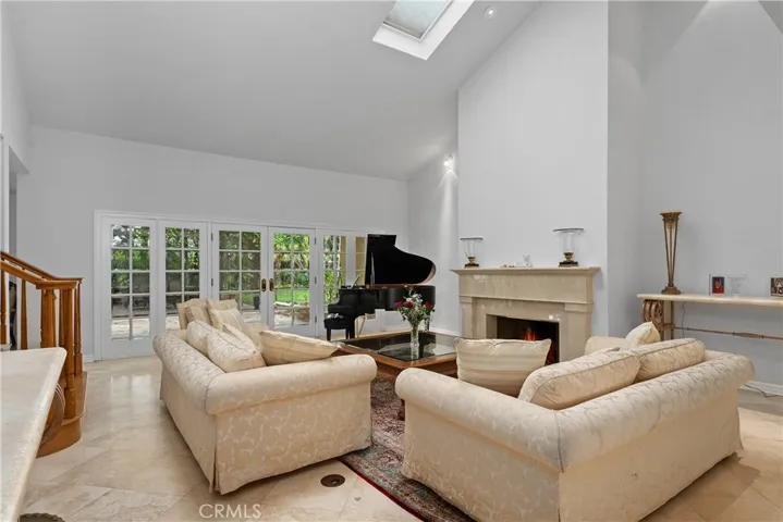 with French doors leading to the patio