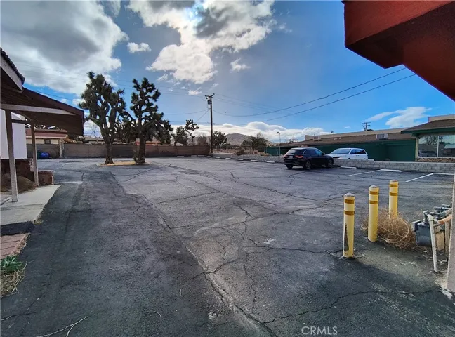 Plenty of parking
