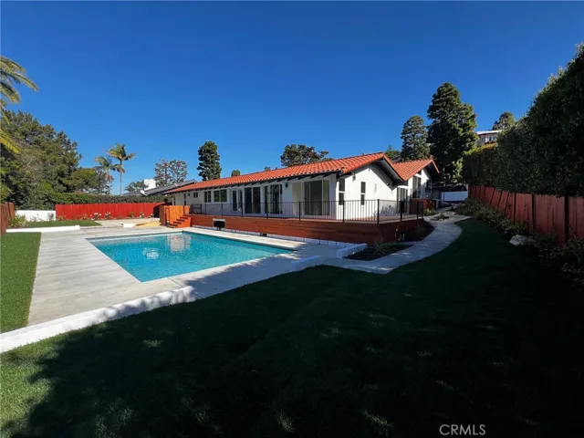 BAck yard pool