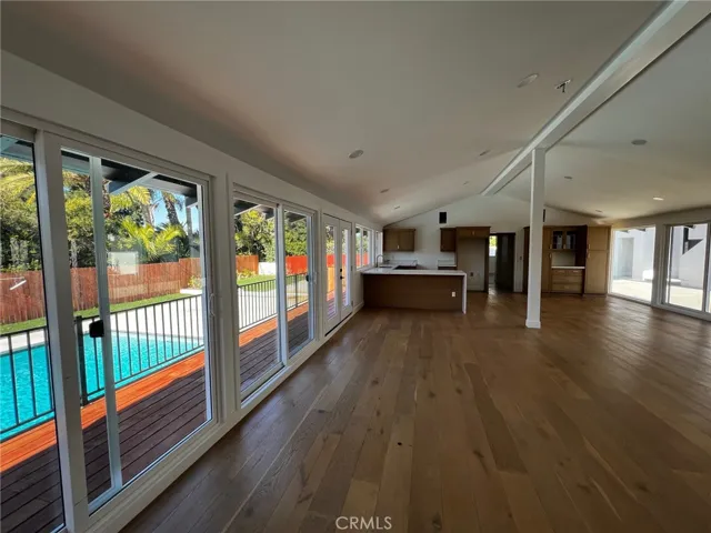Living room and Kitchen
