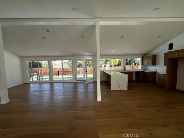 Kitchen and Living room