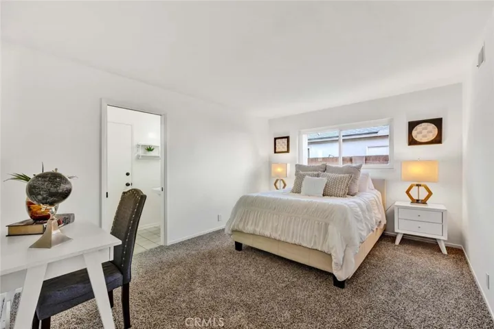 Downstairs Guest Bedroom With Half Bath