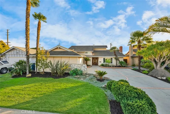 Mature landscaping