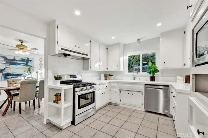 Spacious Kitchen With Recessed Lighting