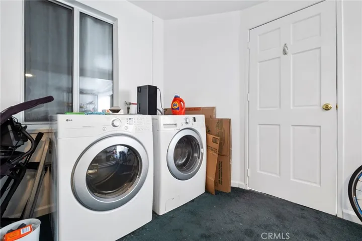Laundry area in Back Room Addition.