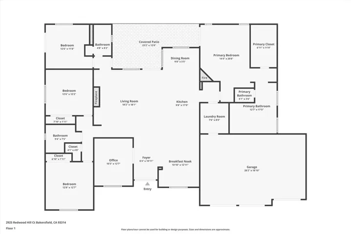2925 Redwood Hill Court, Bakersfield, California 93314