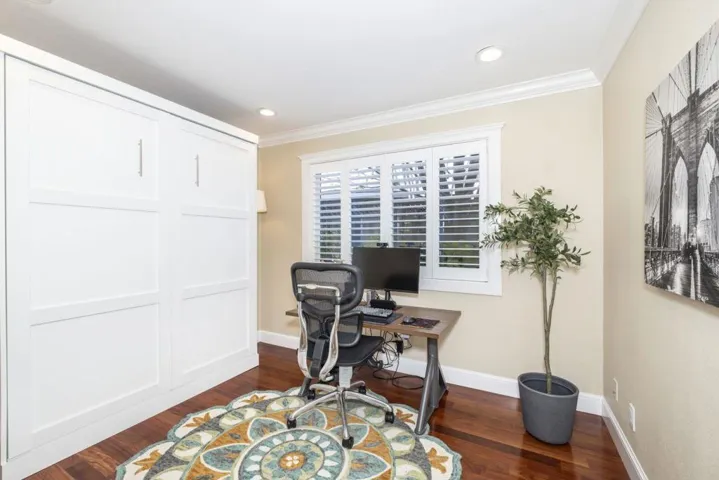 Downstairs Office/Guest Room w/Murphy Bed