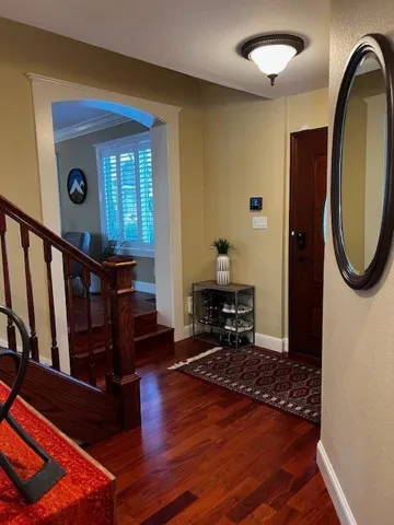 Entry - access to upstairs