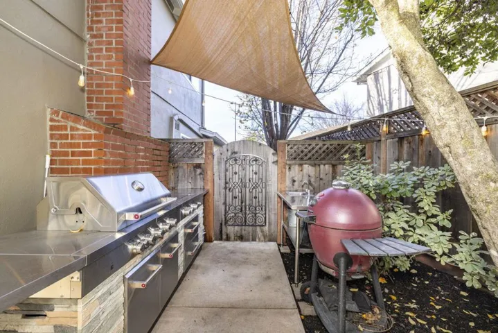 BBQ area